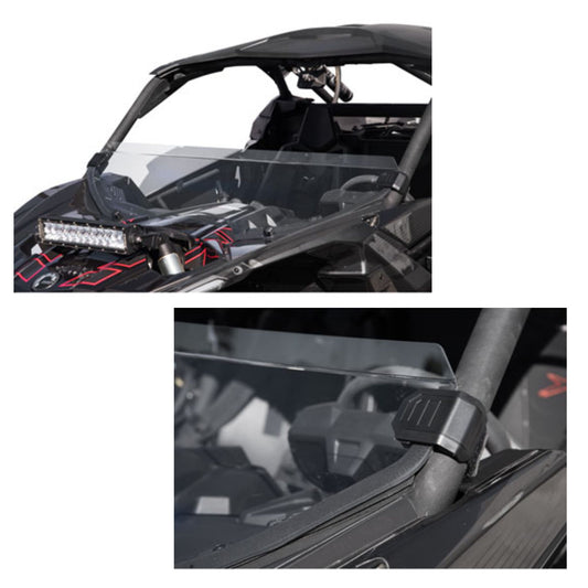 Tusk Removable Half Windshield - Can-Am Maverick