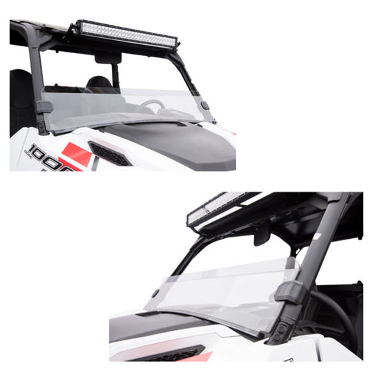 Tusk Removable Half Windshield Clear - General 1000