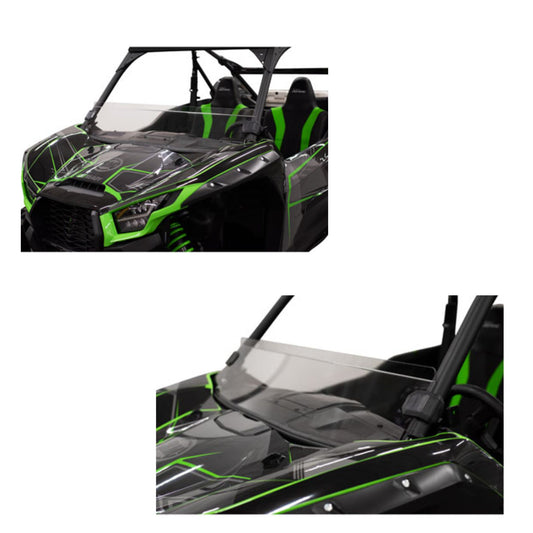 Tusk Removable Half Windshield - Teryx 1000