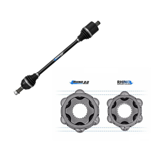 SuperATV - Rhino 2.0 HD Axle - Front - General 1000/RZR 4/S