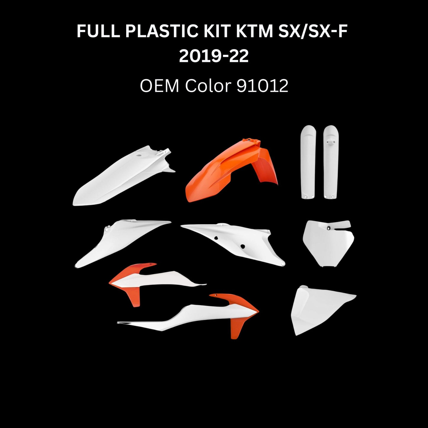 Polisport Plastic Kit- KTM '19-'22