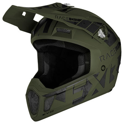 FXR Racing Clutch Stealth Helmet