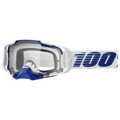 100% Armega Goggle Blue Frame