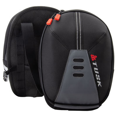 Tusk Sidekick Tank Saddle Bags Black/Grey