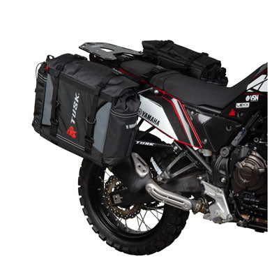 Tusk Pannier Racks With Olympus Pannier Bags - KTM 690 '19-'24/GasGas 700 '22-24